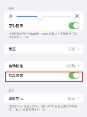 金湖苹果授权维修站分享iPhone轻点无法唤醒怎么办